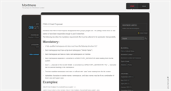 Desktop Screenshot of blog.montmere.com